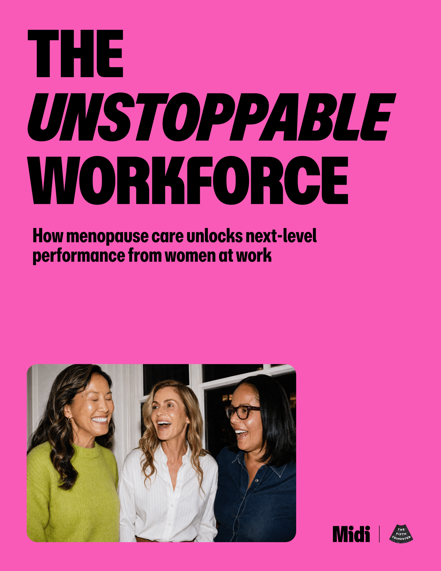 The Unstoppable Workforce report cover